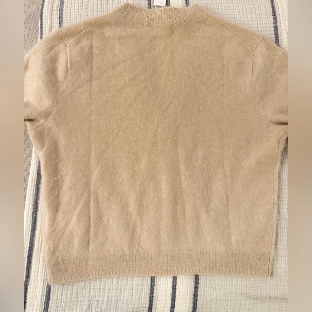 J. CREW Brushed cashmere short-sleeve cardigan Size‎ S, M NWT $178 CM665